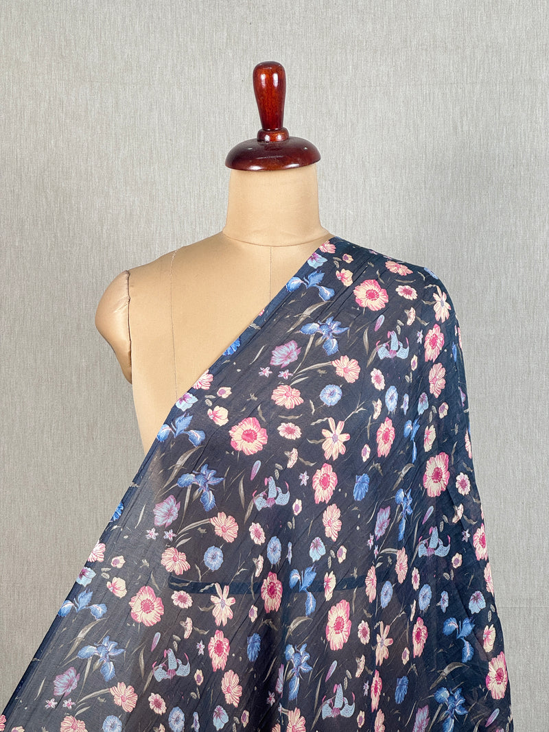 Printed Chanderi Fabric