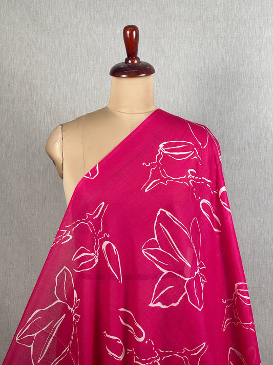 Digital Printed Mulmul Cotton  Fabric