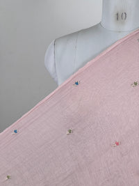 Pearl Embroidered 40gm Banarasi Chanderi Fabrics