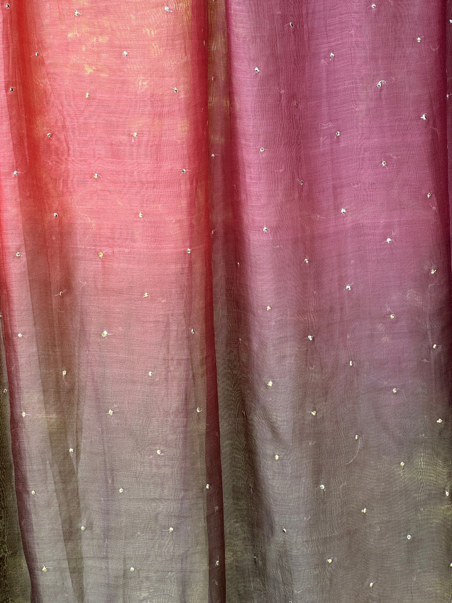 Embroidered 4D Banarasi Silk Chanderi Fabrics