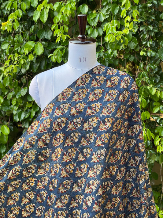 Block Printed Kalamkari Cotton Fabrics