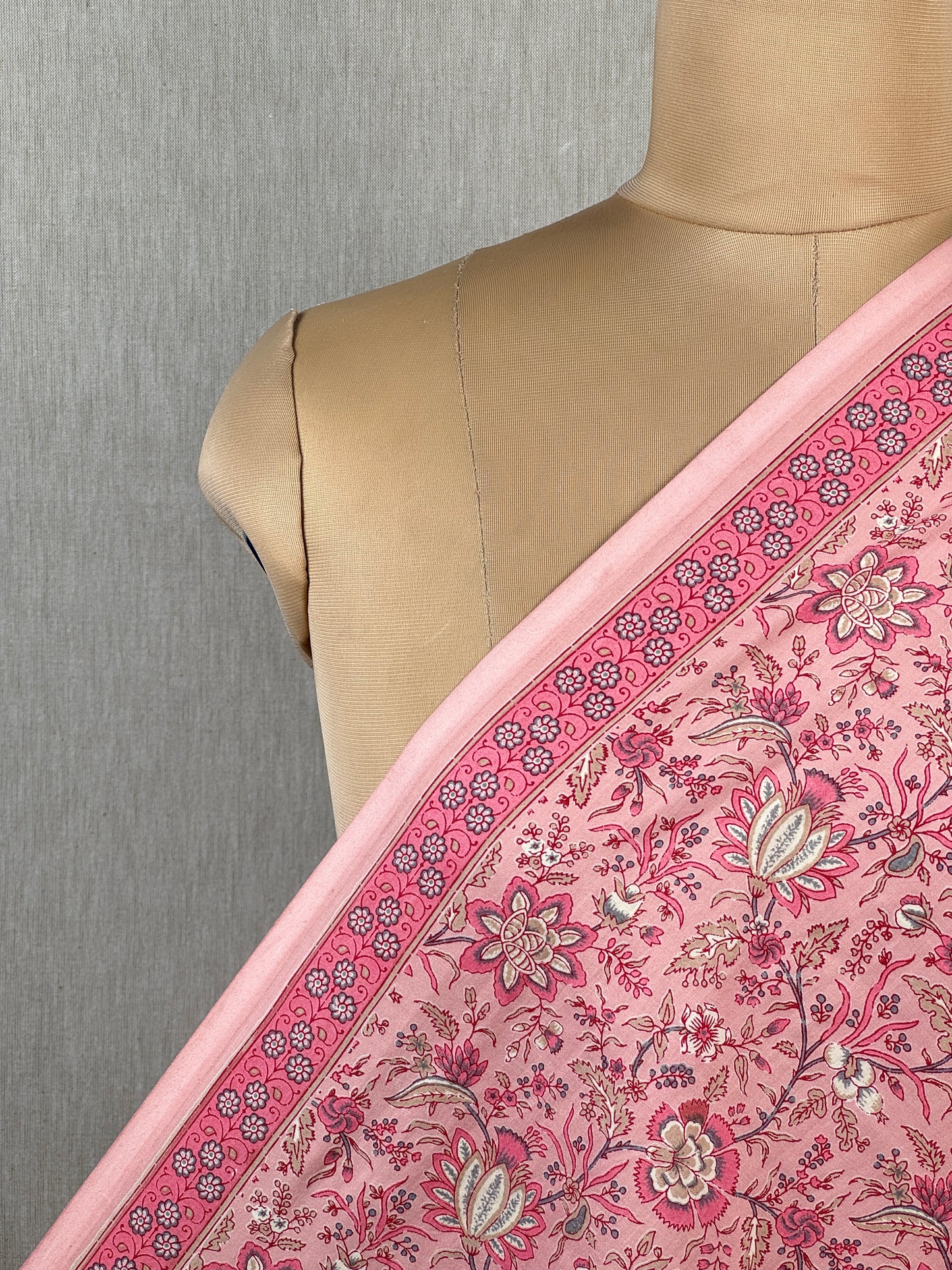 Discharge Printed Cotton Fabric