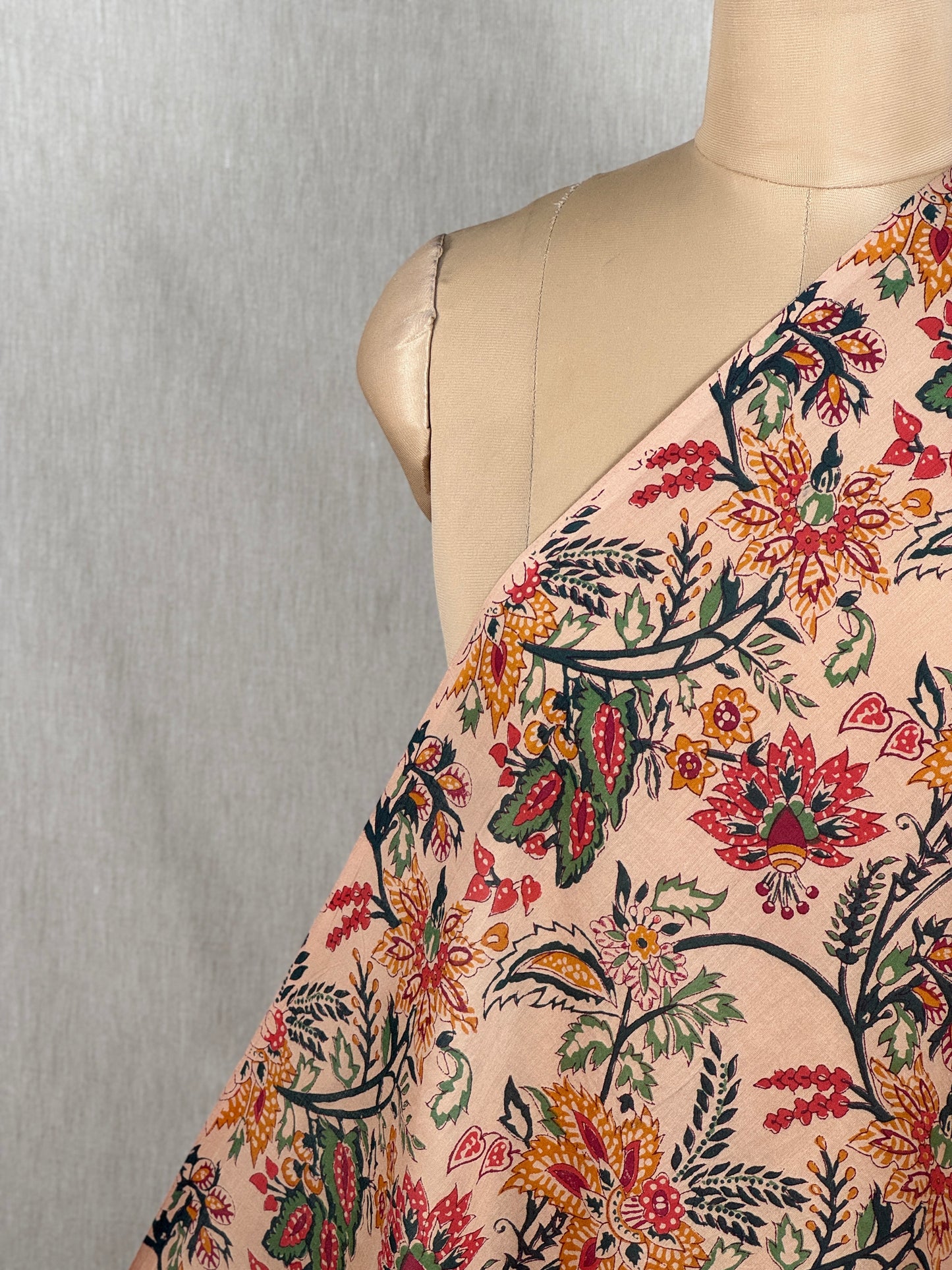 Printed Mulmul Cotton  Fabric