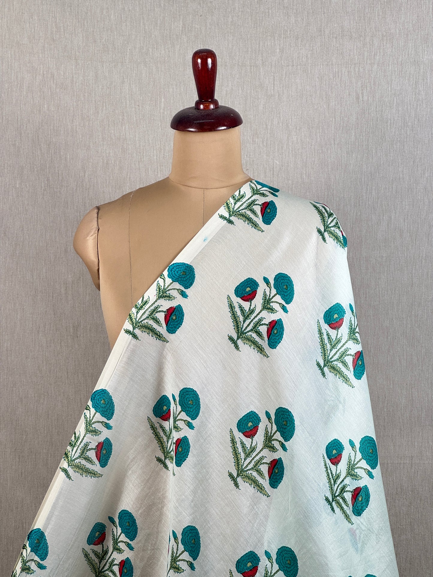 Printed Chanderi Fabric