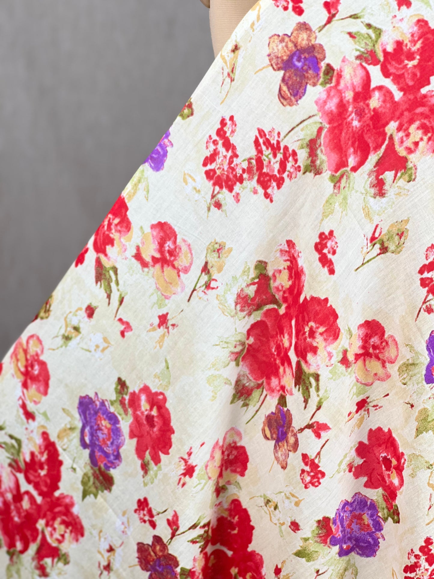 Printed Mulmul Cotton  Fabric