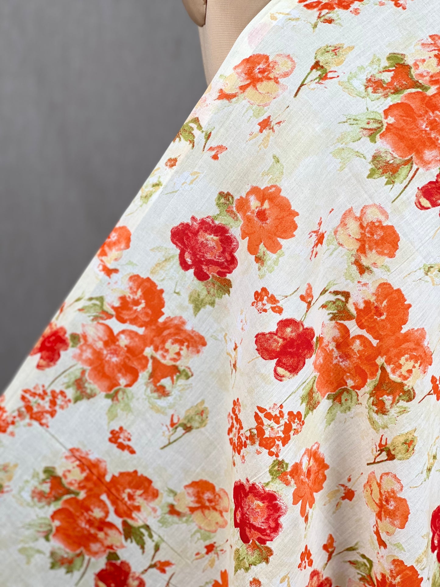 Printed Mulmul Cotton  Fabric