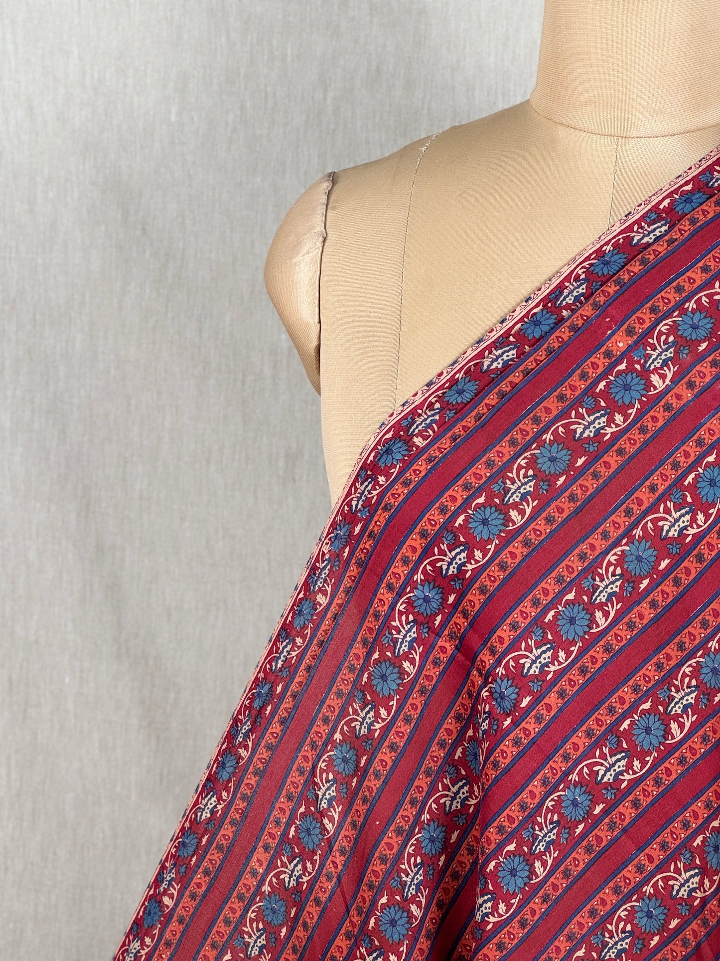 Printed Mulmul Cotton  Fabric