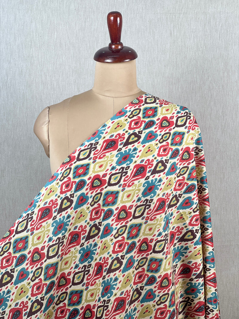 Printed Mulmul Cotton  Fabric