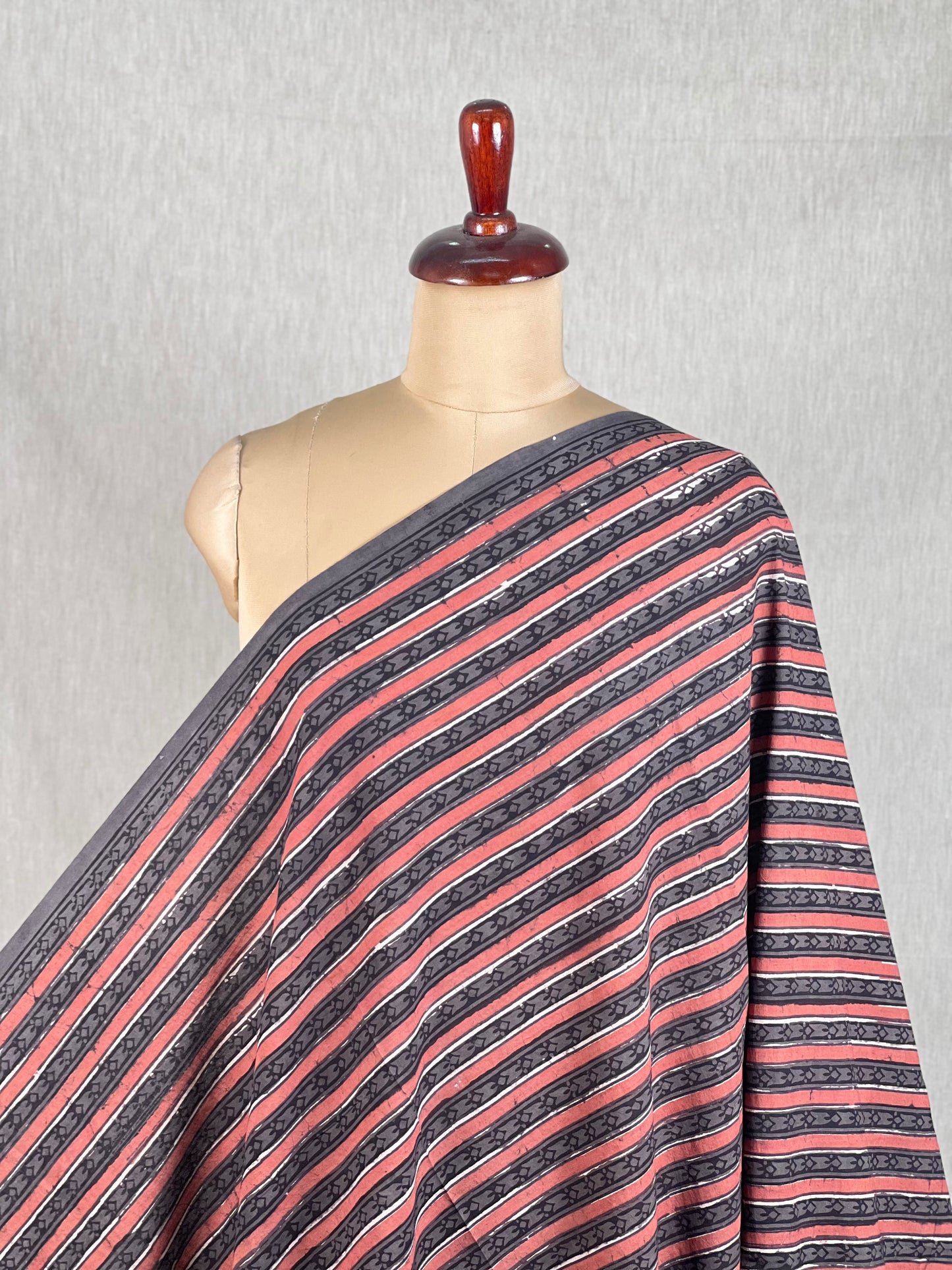 Bagru Hand-Printed Cambric Cotton Fabrics