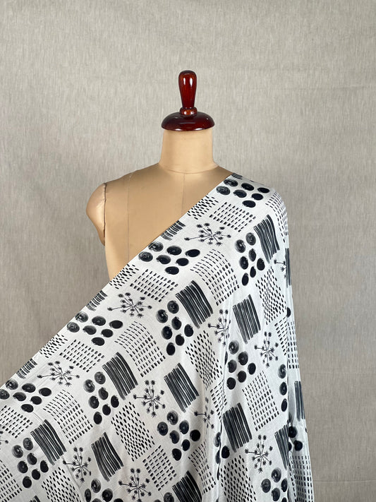 Digital Printed Muslin Fabric