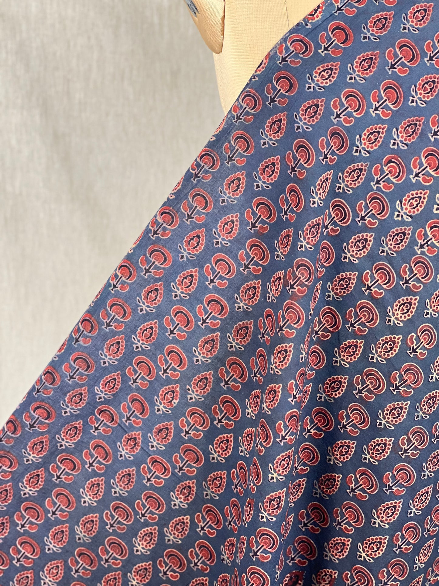 Ajrak Printed Modal  Fabric