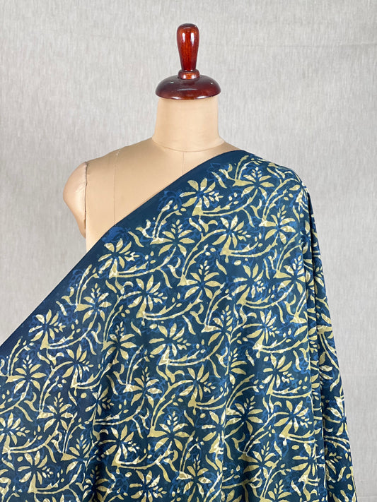 Bagru Hand-Printed Cambric Cotton Fabrics