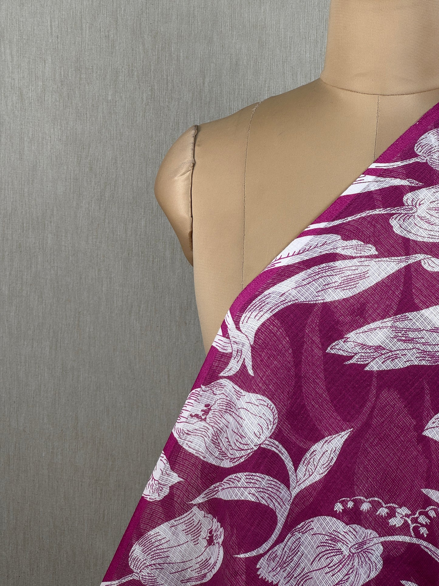 Printed Kota Fabric