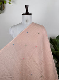 Pearl Embroidered 40gm Banarasi Chanderi Fabrics