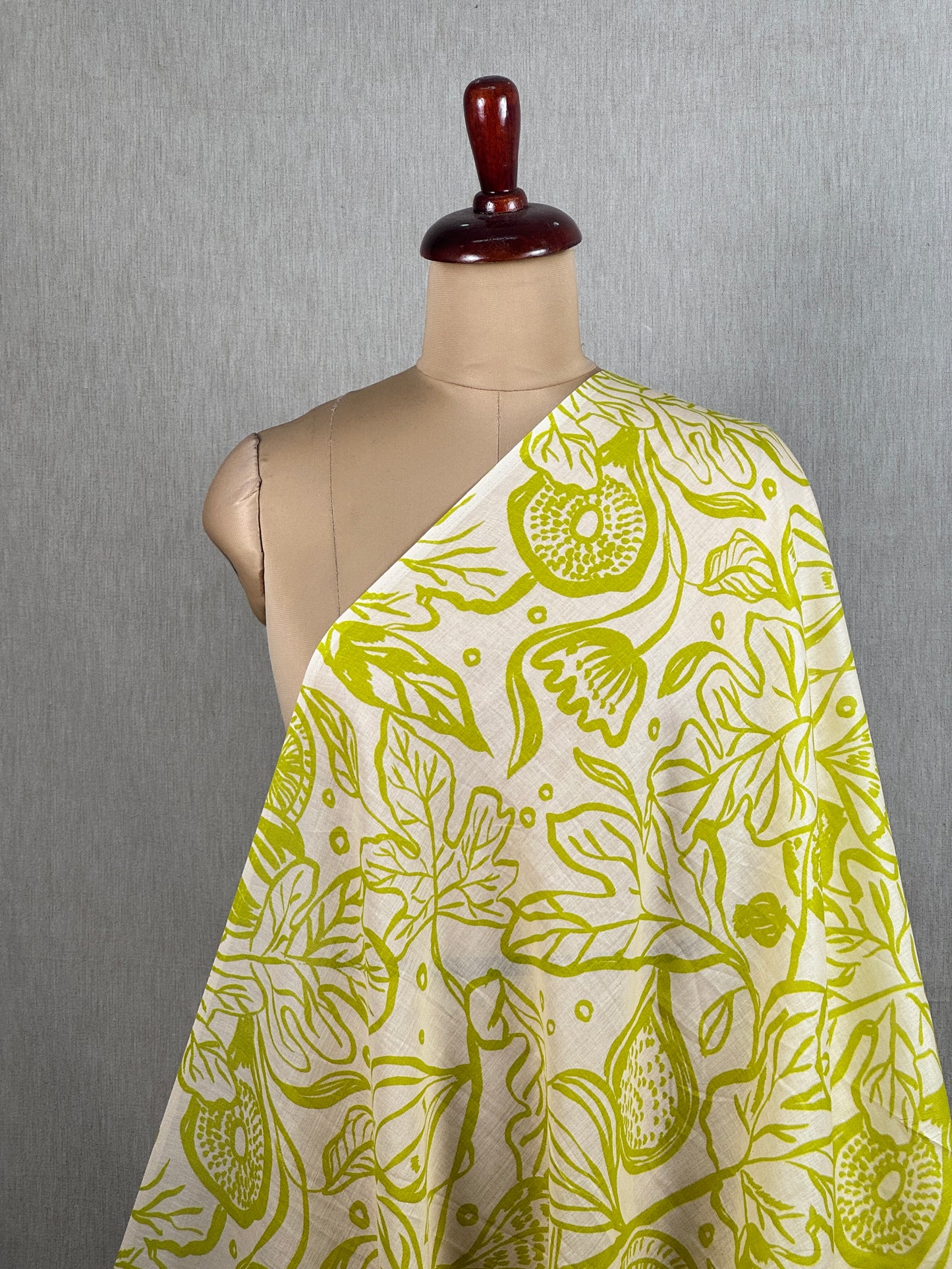 Digital Printed Mulmul Cotton  Fabric