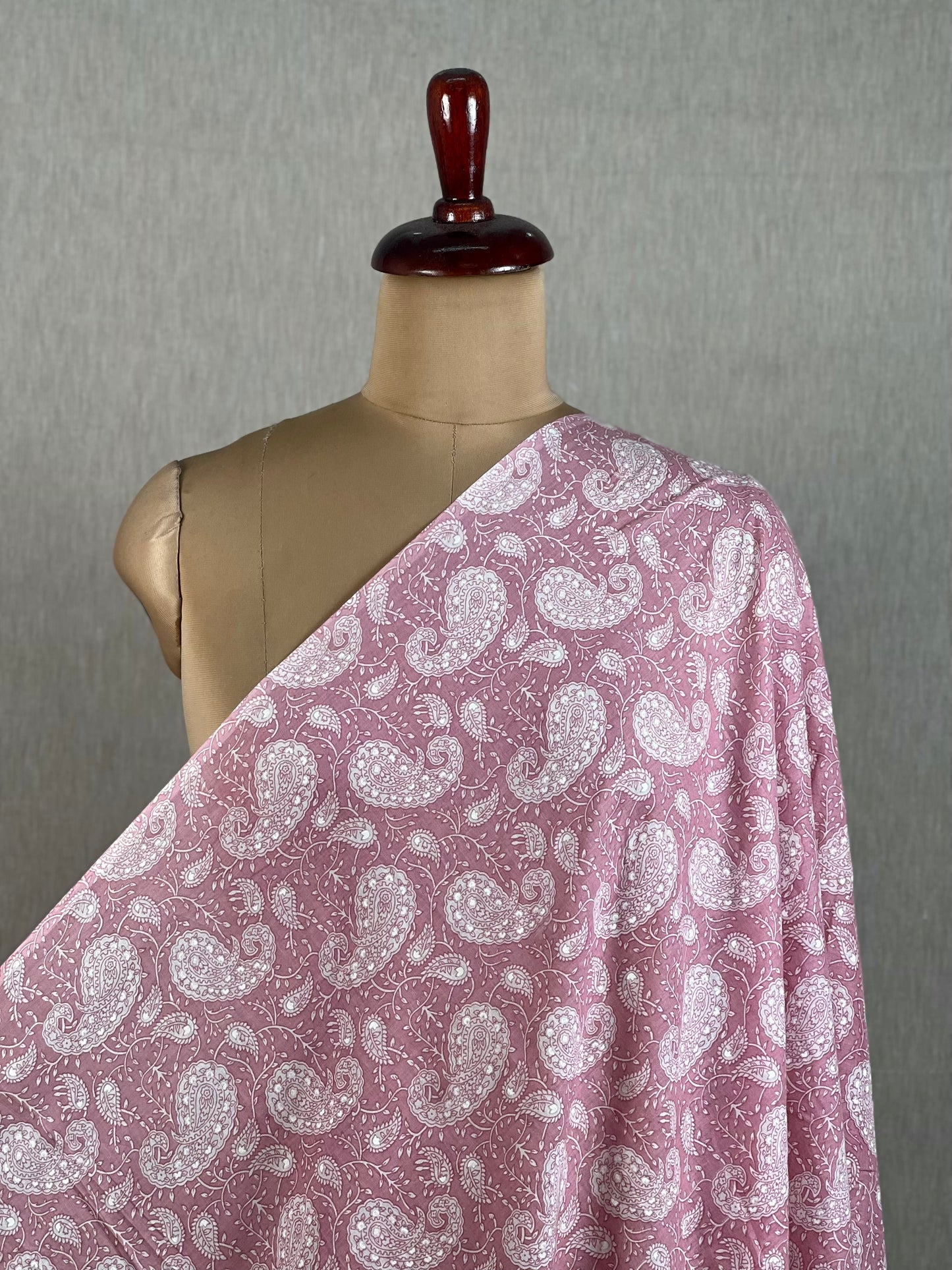 Printed Mulmul Cotton  Fabric