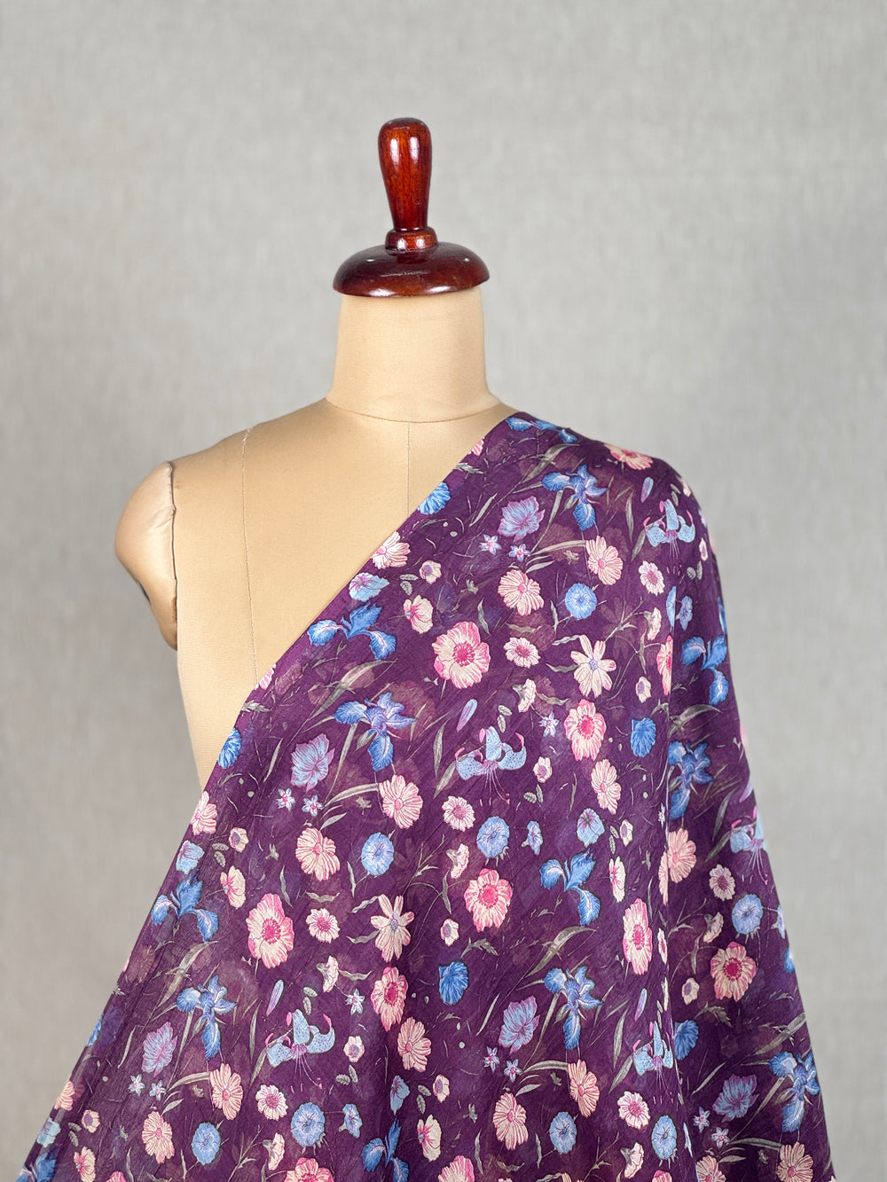 Printed Chanderi Fabric
