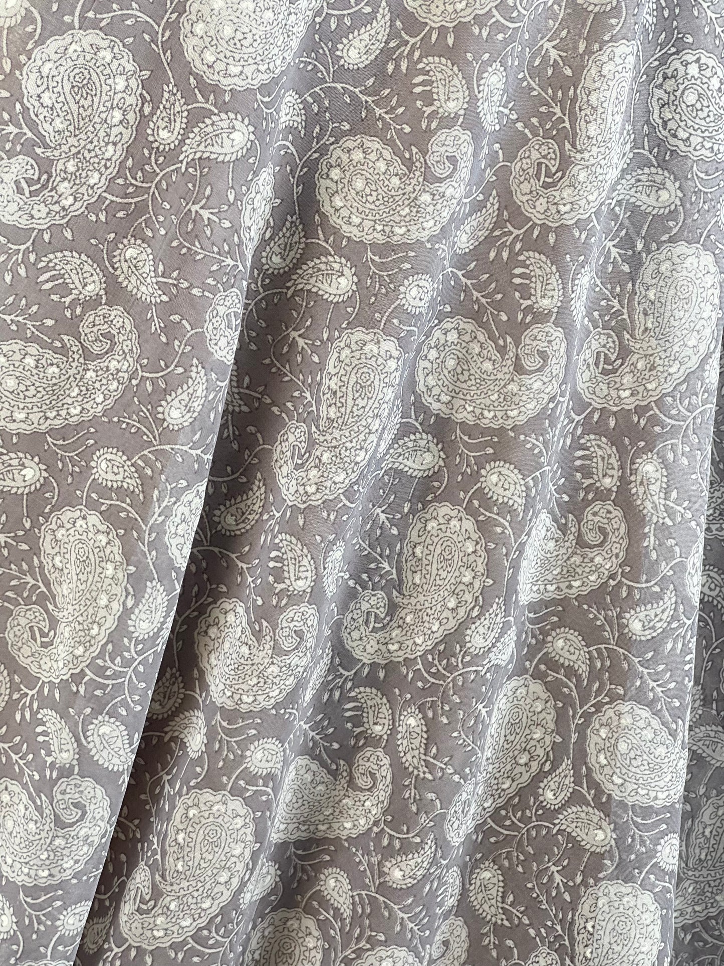 Printed Voile Cotton  Fabric