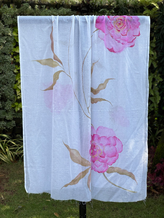 Hand Painted Kota Dupatta