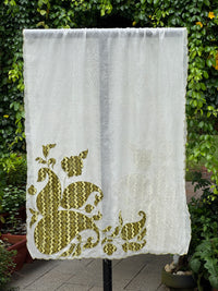 Applique Embroidered Chanderi Dupatta