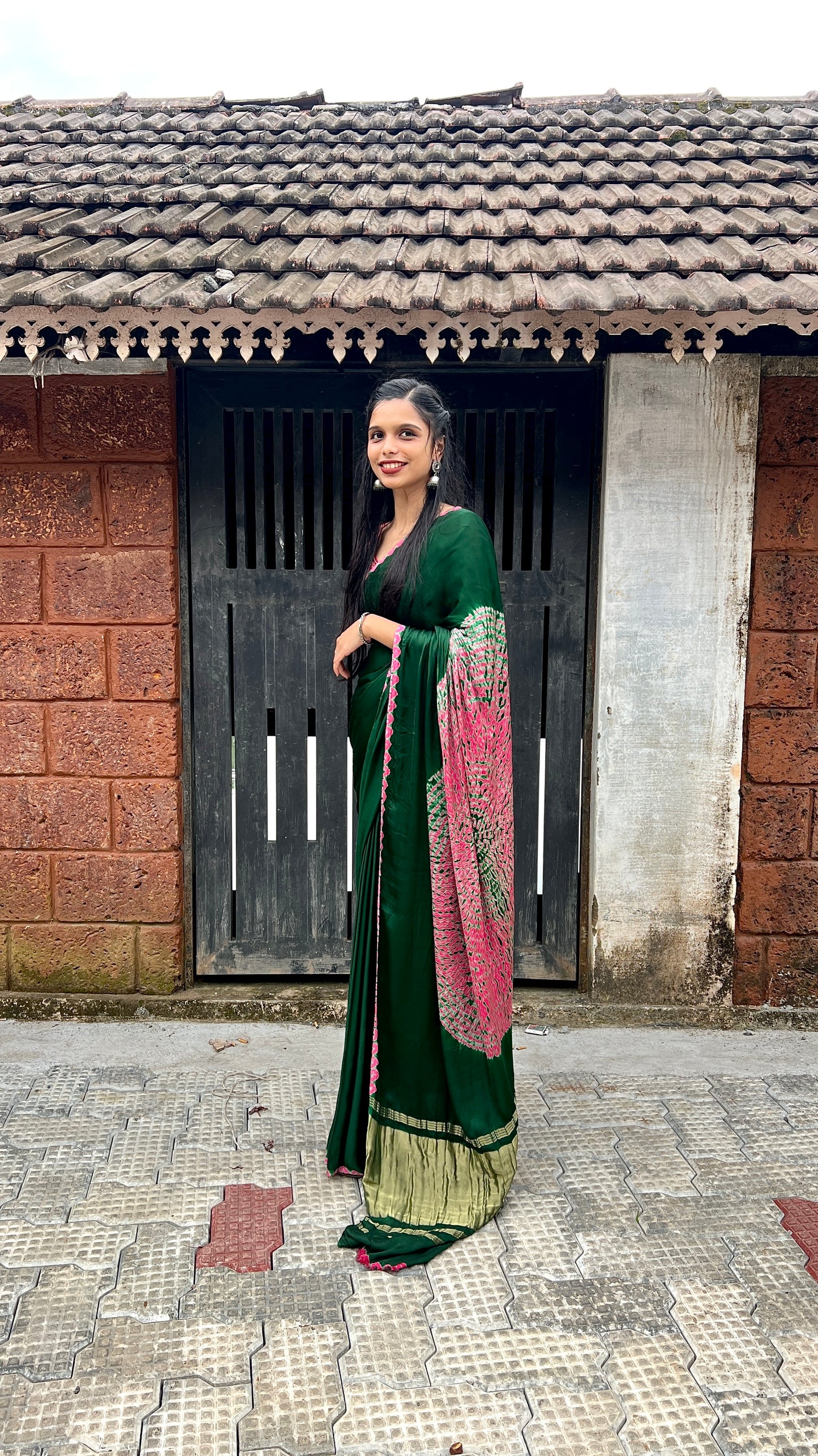 Bhandani Modal Satin Saree