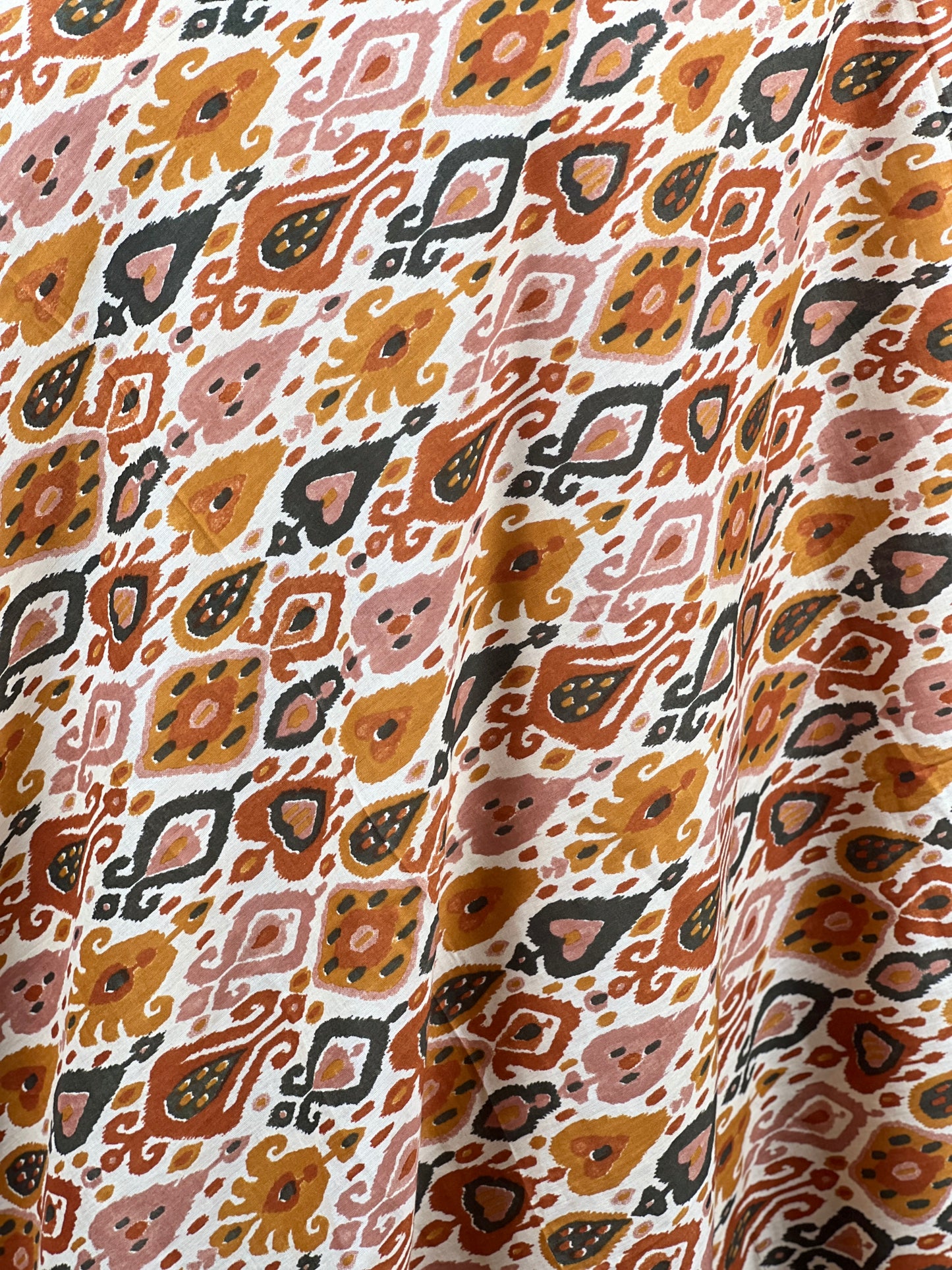 Printed Mulmul Cotton  Fabric