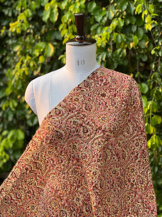Block Printed Kalamkari Modal Fabrics