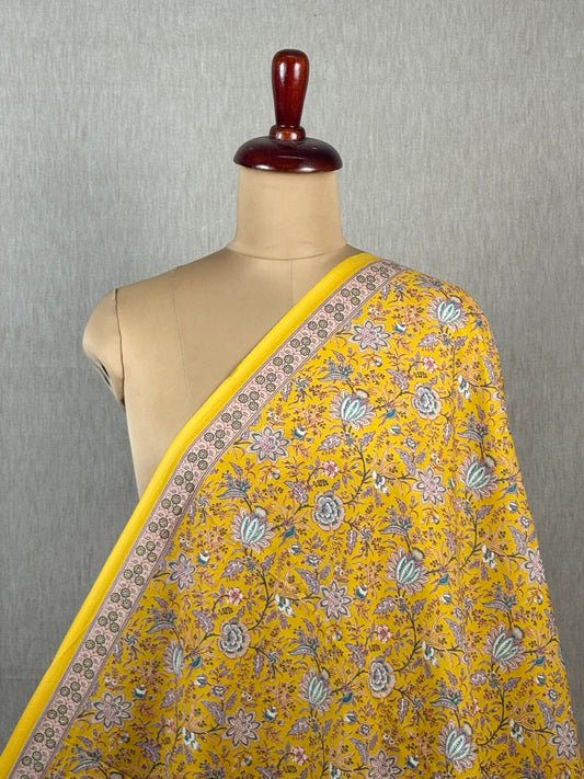 Discharge Printed Cotton Fabric