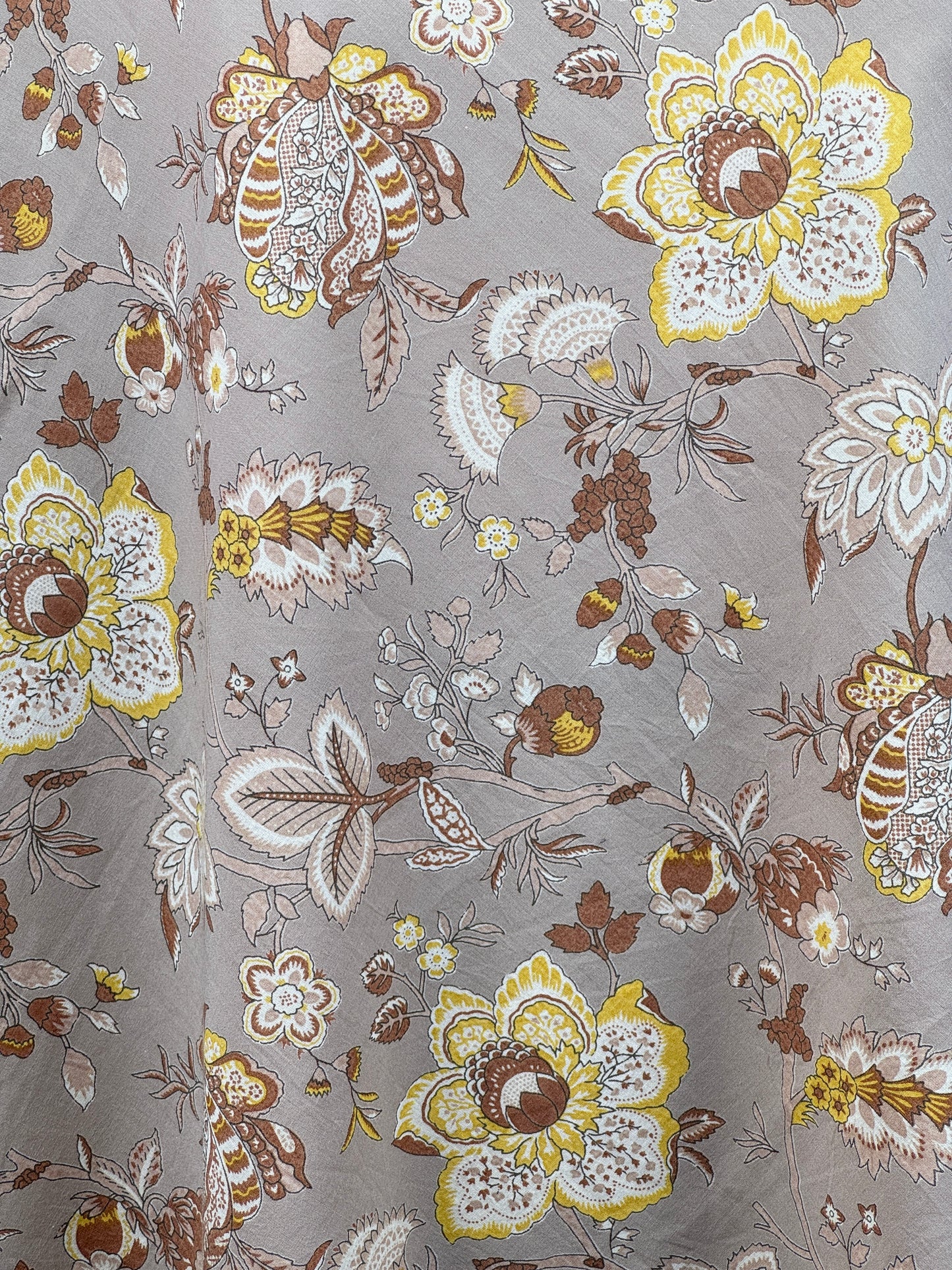 Discharge Printed Cotton Fabric