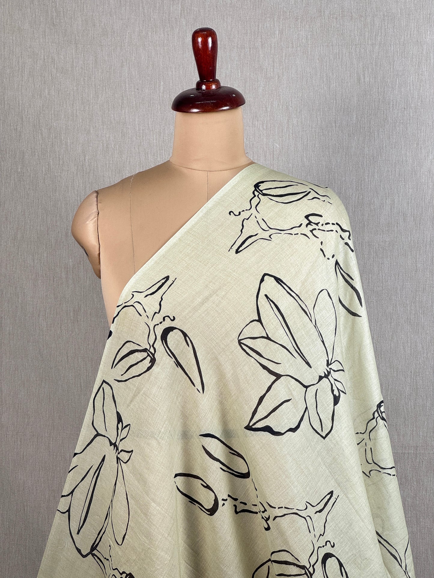 Digital Printed Mulmul Cotton  Fabric