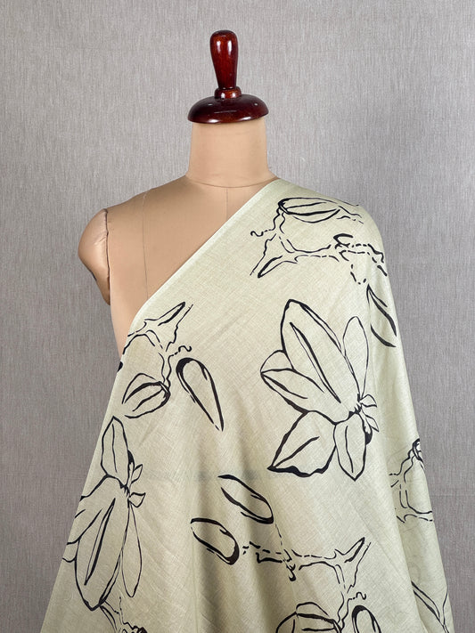 Digital Printed Mulmul Cotton  Fabric