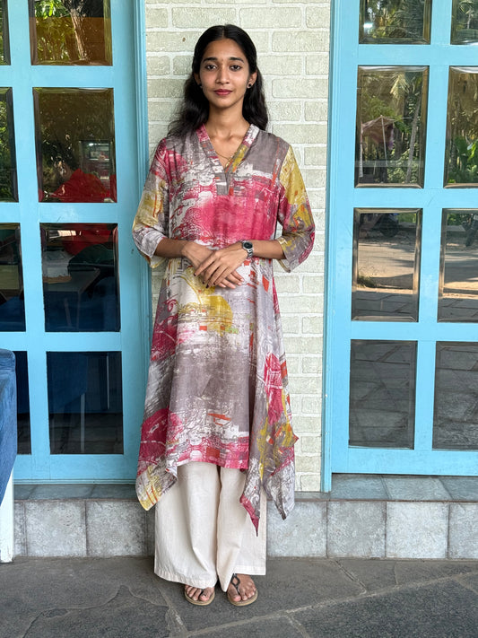 Cotton Linen Salwar Suits