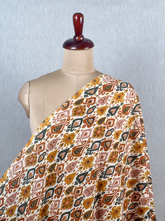 Printed Mulmul Cotton  Fabric