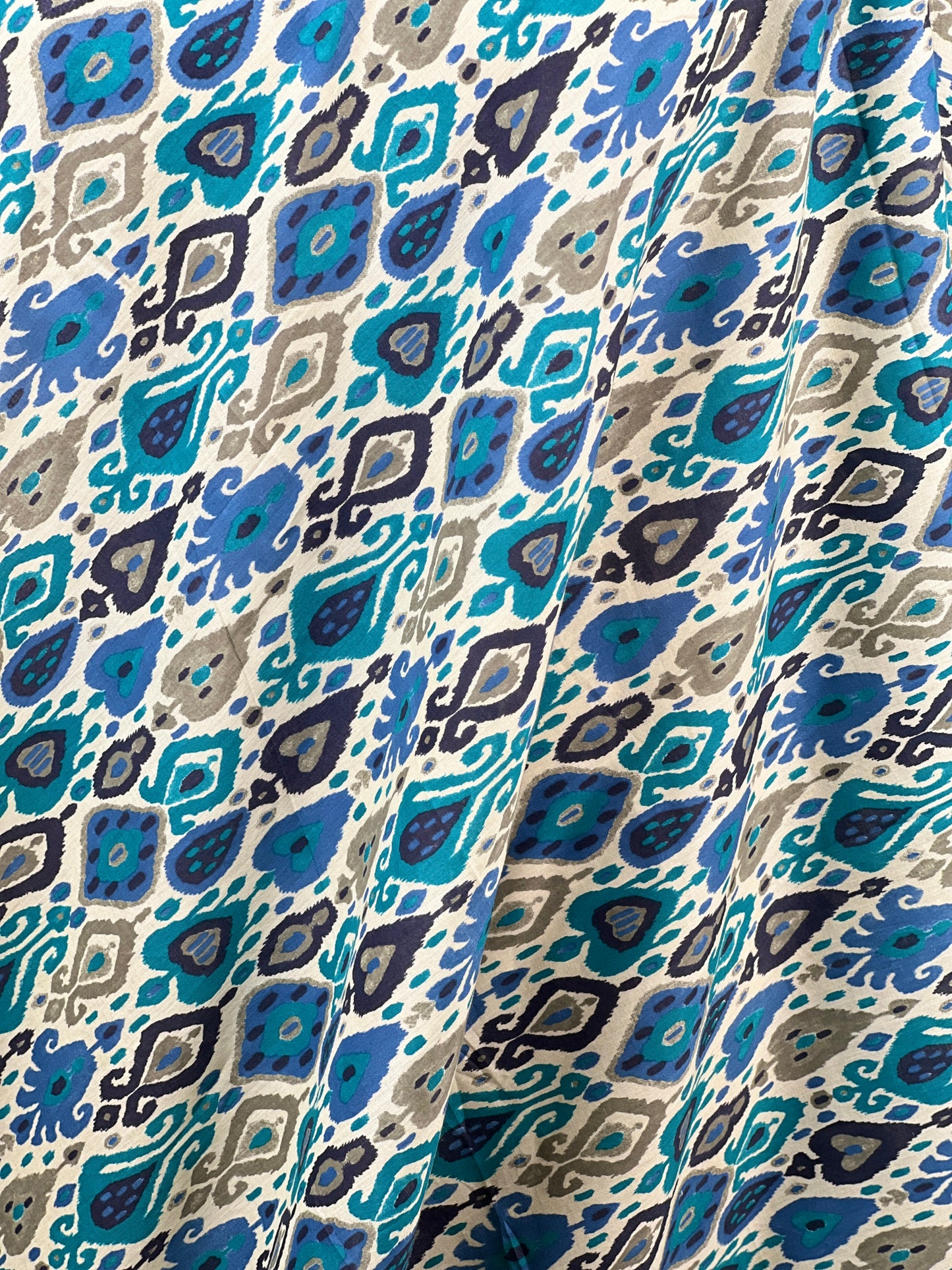 Printed Mulmul Cotton  Fabric