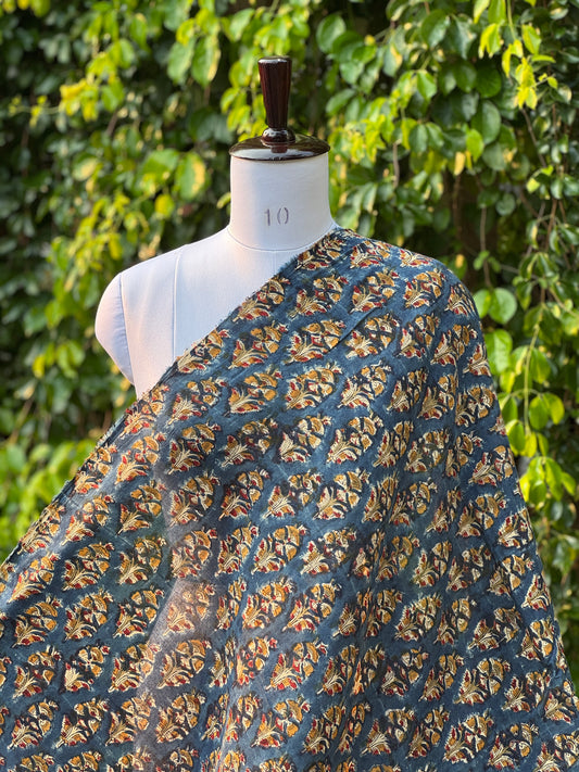 Block Printed Kalamkari Modal Fabrics