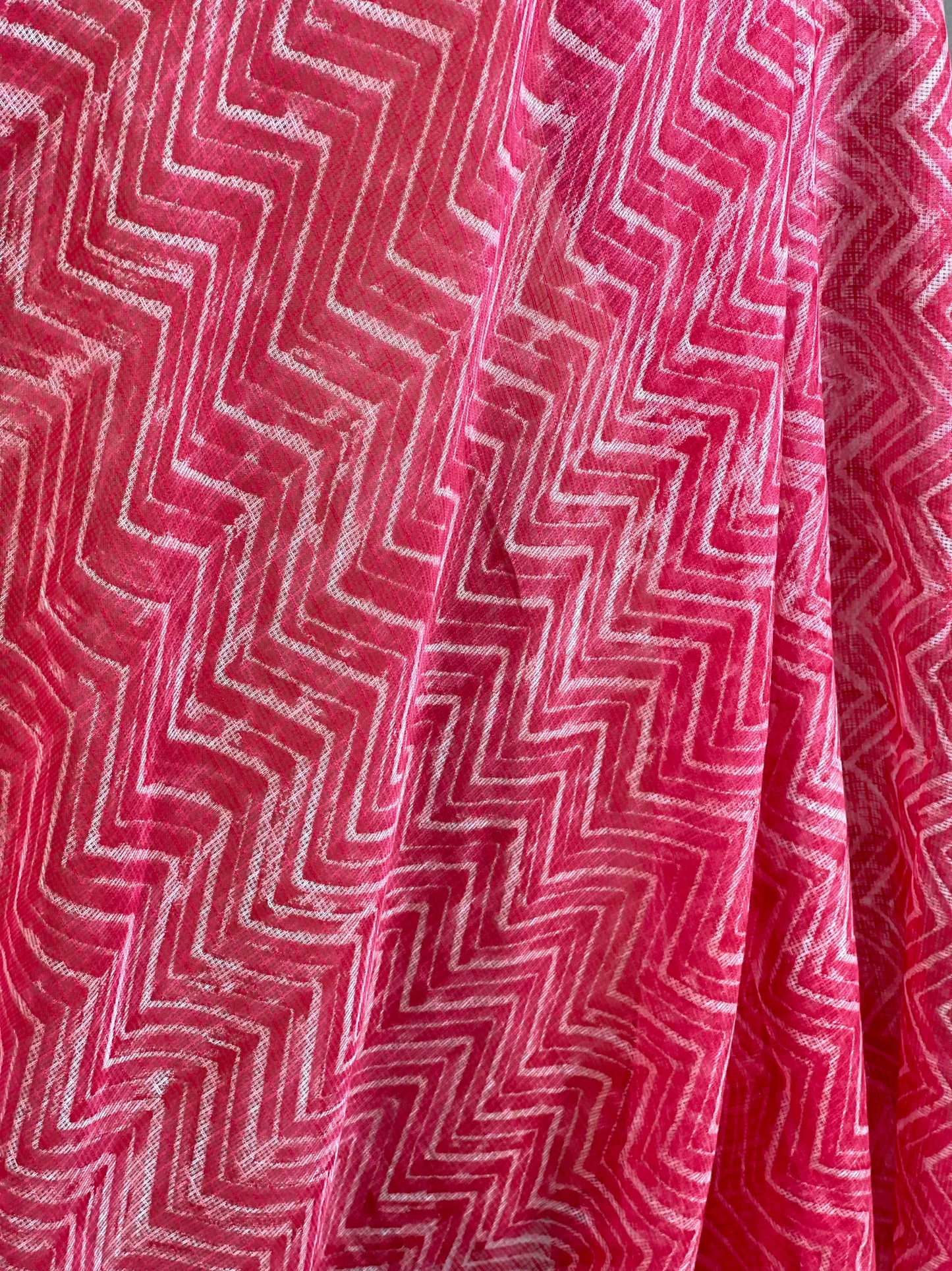 Printed Kota Fabric