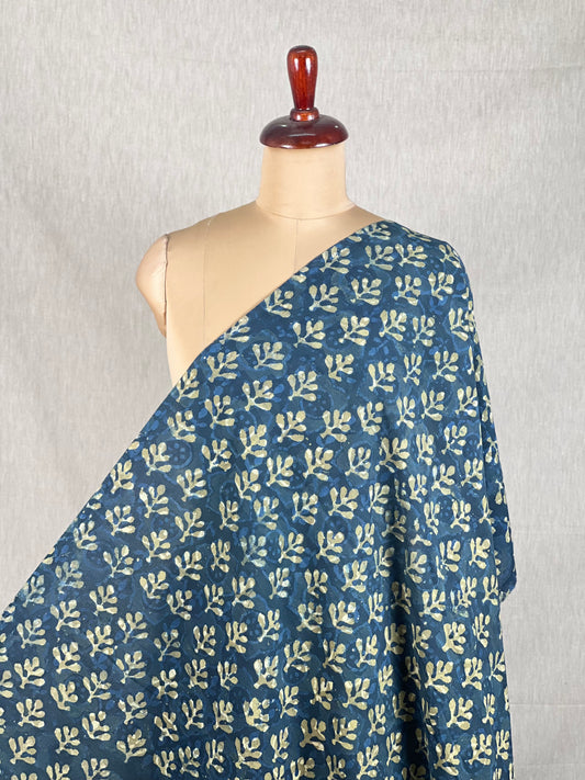 Bagru Hand-Printed Cambric Cotton Fabrics