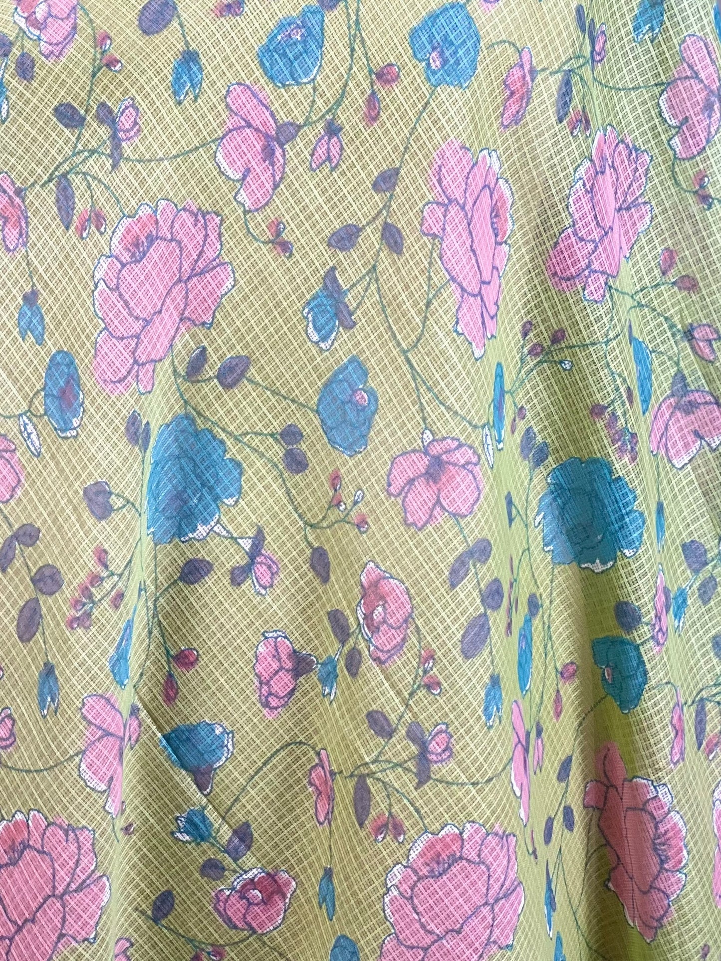 Printed Kota Fabric