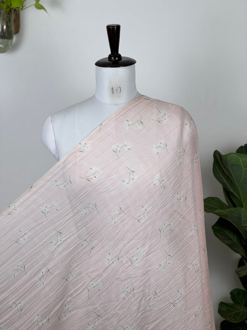Digital Printed Banarasi Mul Chanderi Fabrics