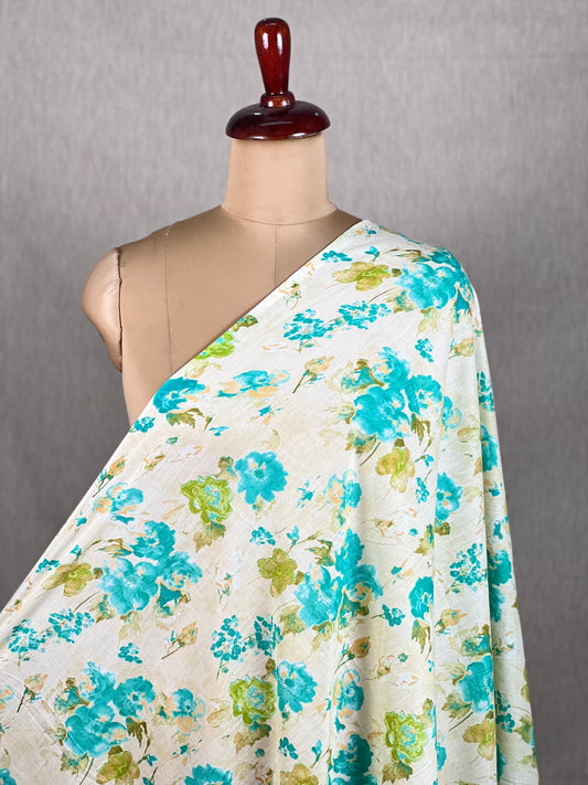 Printed Mulmul Cotton  Fabric