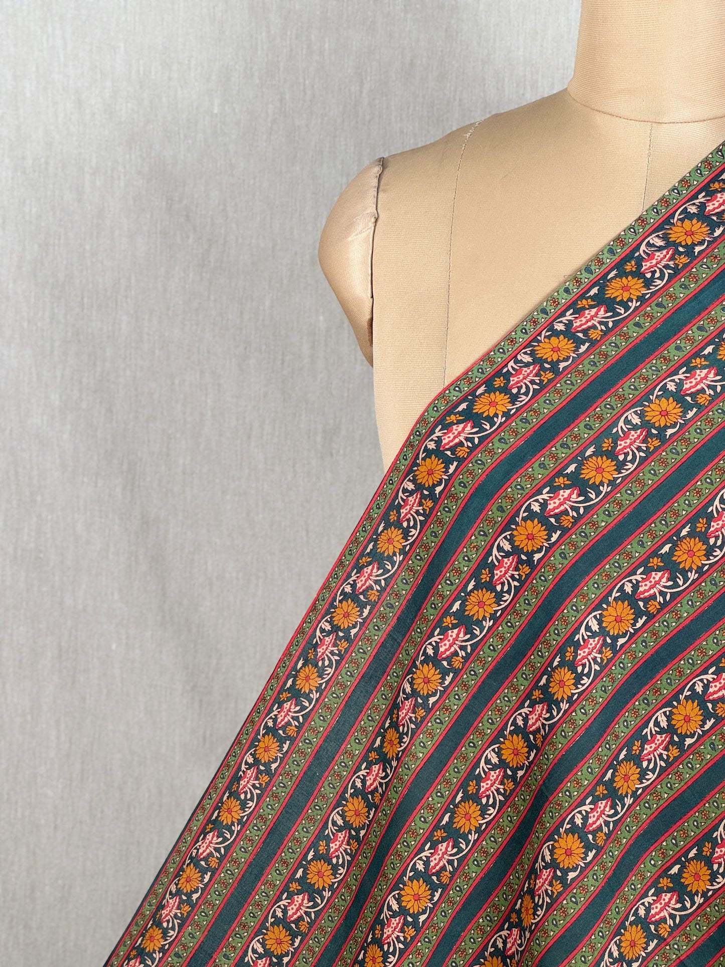 Printed Mulmul Cotton  Fabric