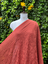 Embroidered 40gm Banarasi Chanderi Fabrics