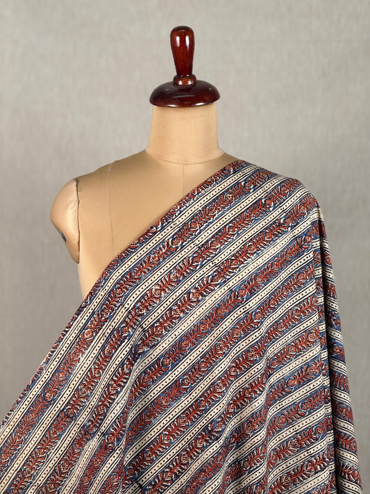 Kalamkari printed modal fabric