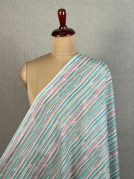 Printed Mulmul Cotton  Fabric