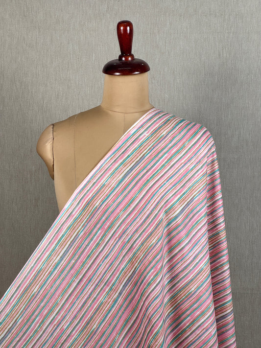 Printed Mulmul Cotton  Fabric