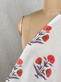 Printed Chanderi Fabric
