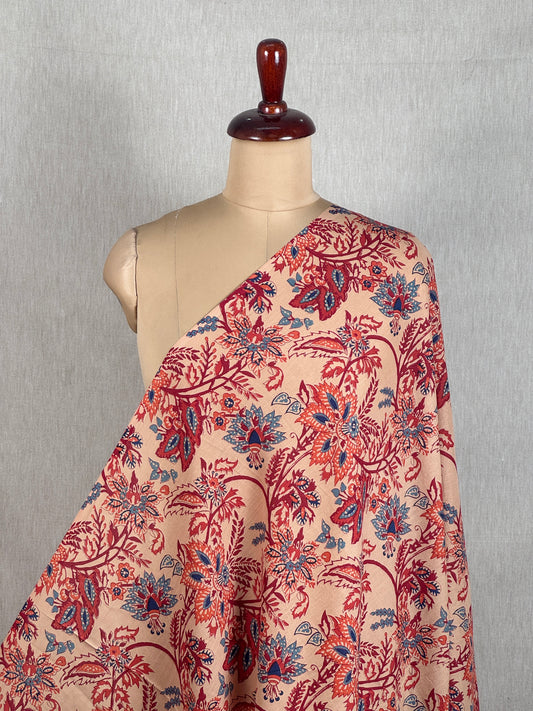 Printed Mulmul Cotton  Fabric