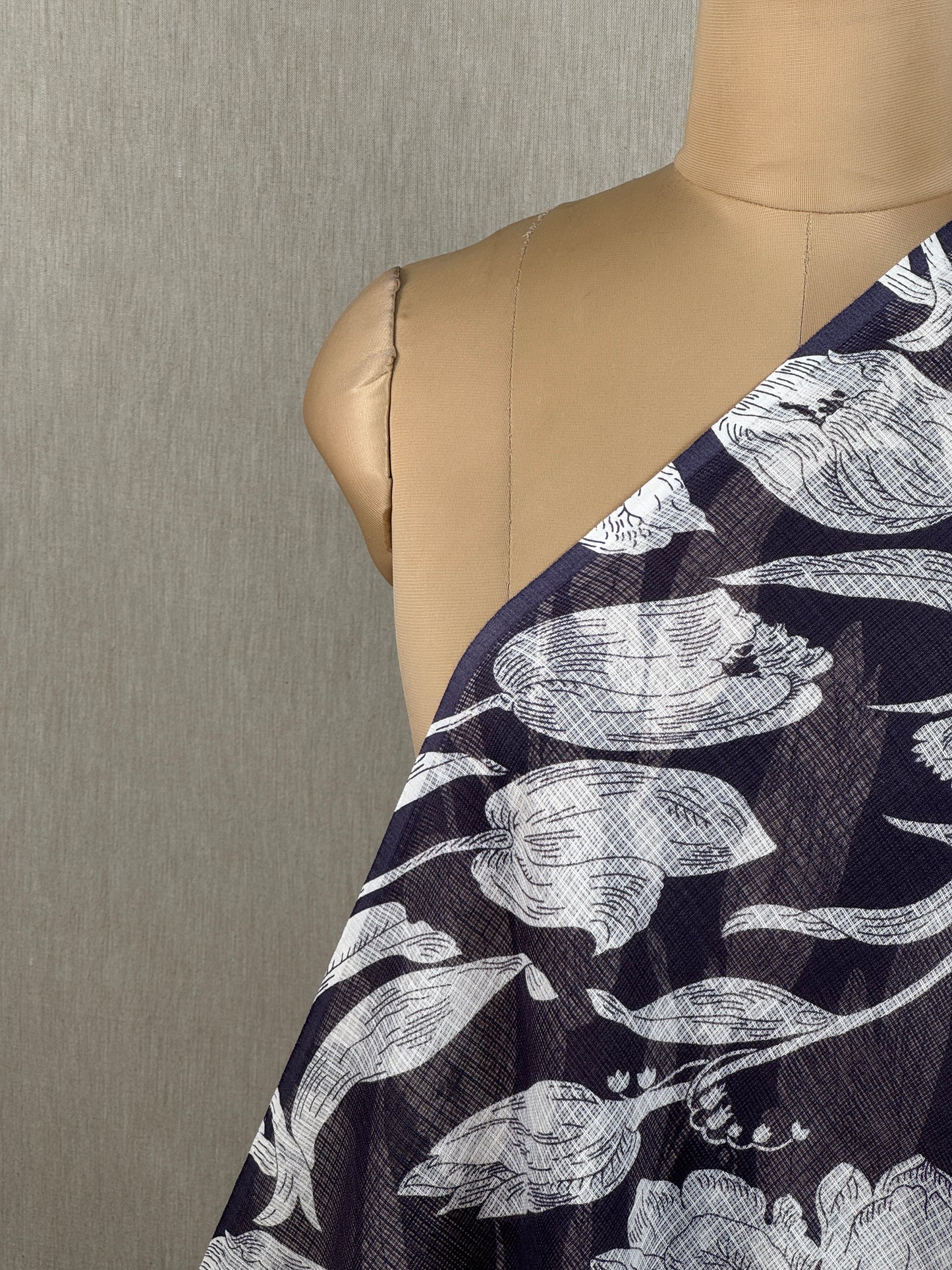 Printed Kota Fabric