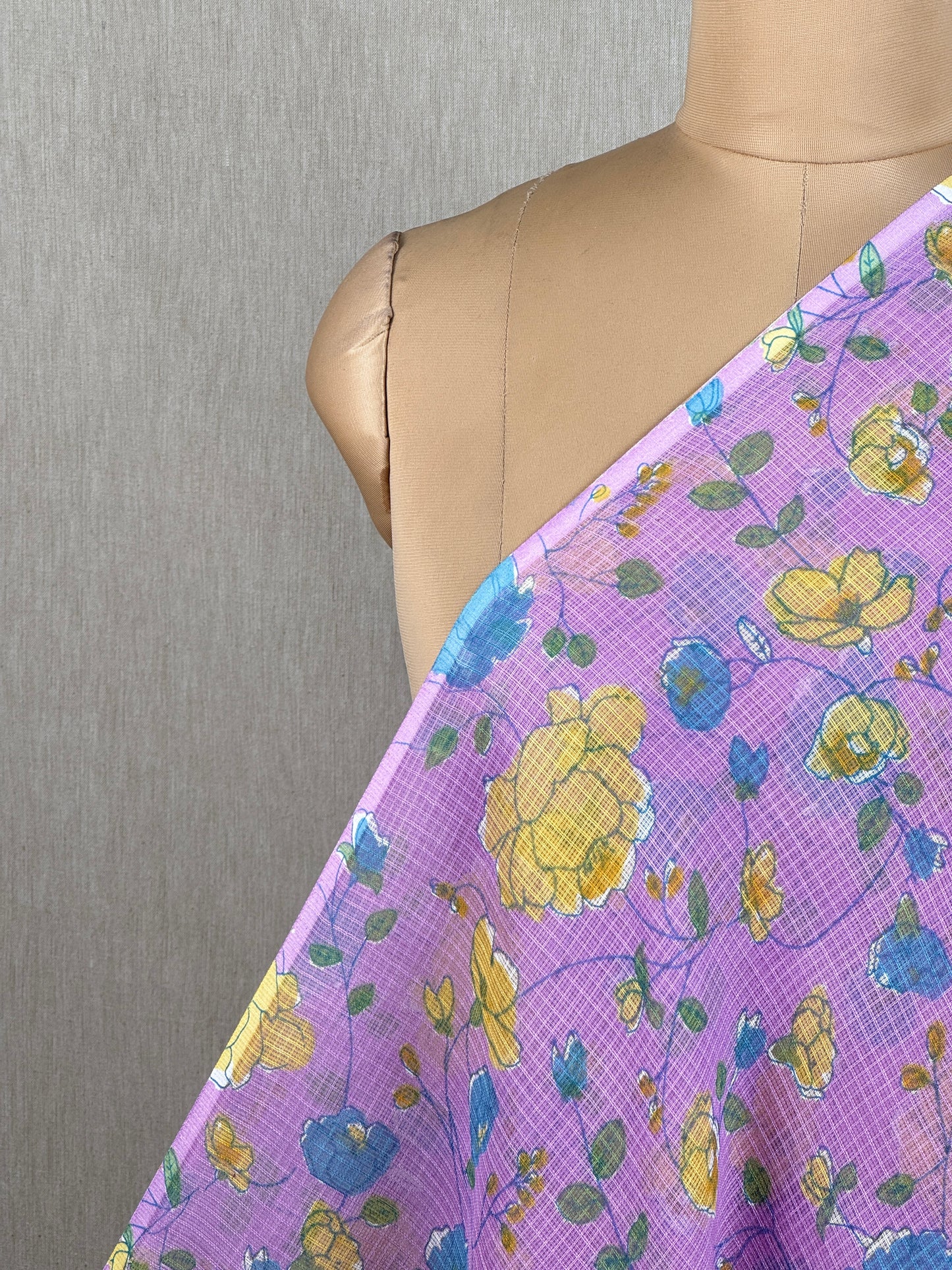 Printed Kota Fabric