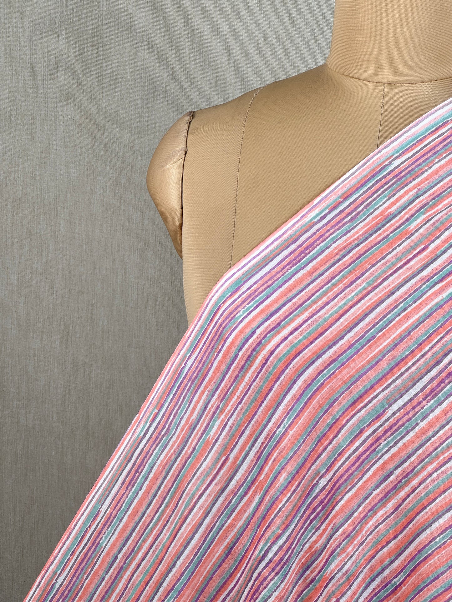 Printed Mulmul Cotton  Fabric